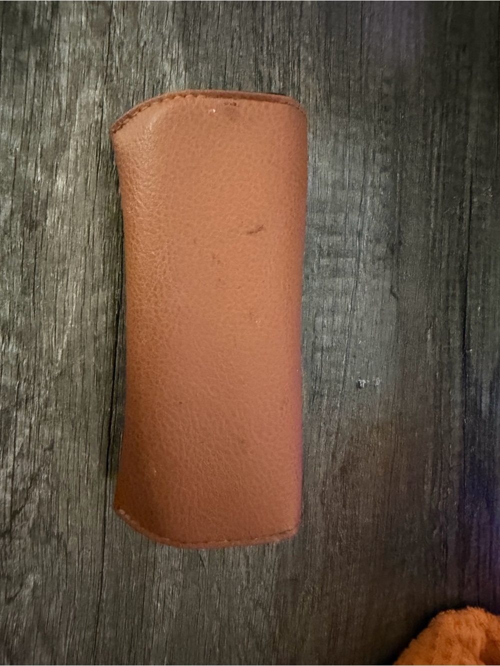 Ray-Ban Tan Leather Sunglasses Case - Picture 2 of 2